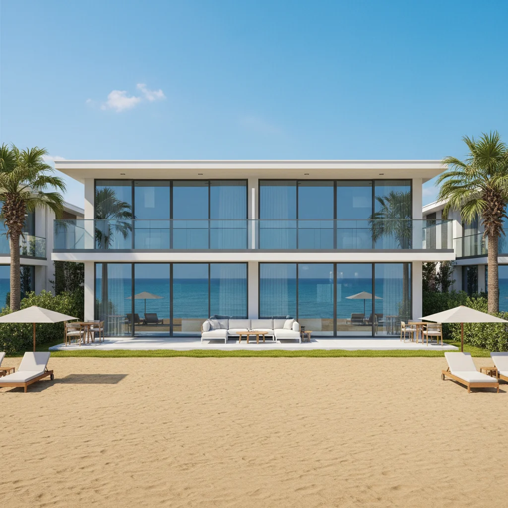 antalya beachfront modern apartment