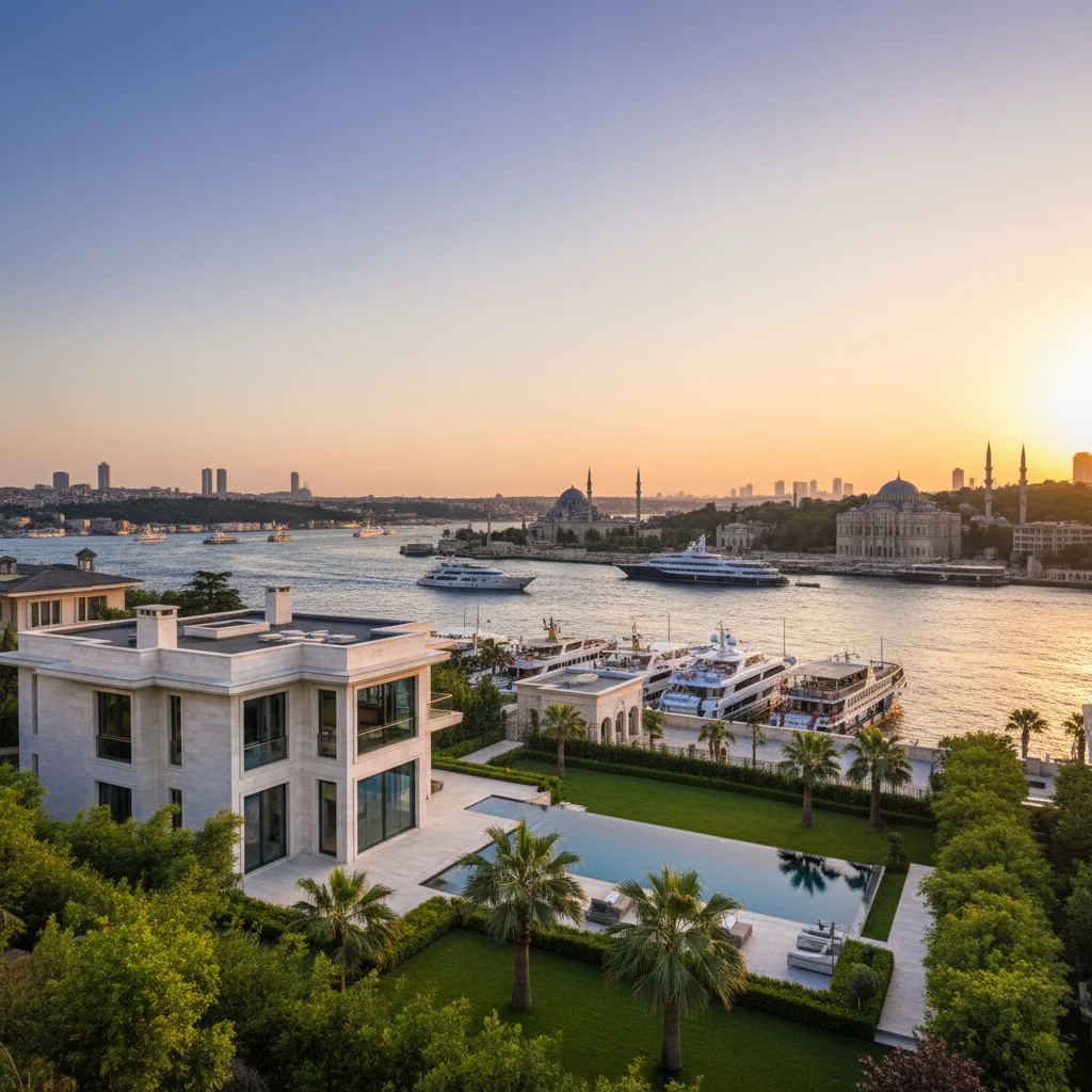 istanbul bosphorus luxury property
